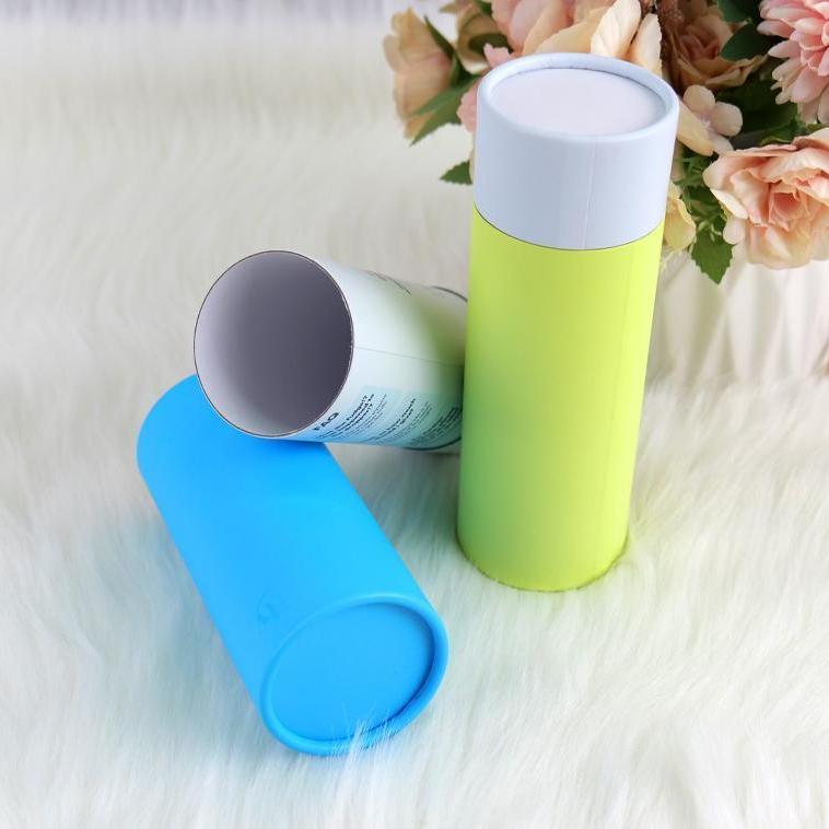 High Quality Customized Eco Friendly Material Paper Cylinder Tube With Lid (3)