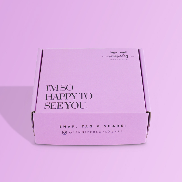 Popular Eco friendly corrugated shipping box customized pink cosmetics clothing packaging paper mailer boxes for small busine (6)